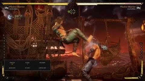 Flawless Block Liu Kang Combo - Mortal Kombat 11