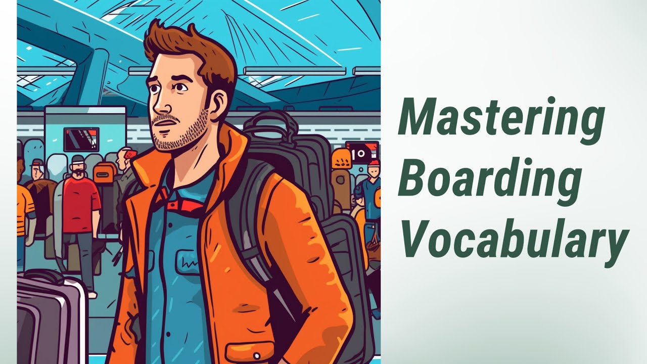 Get Ready to Fly Mastering Airport Boarding Vocabulary in English