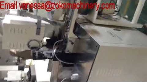 Full Automatic one side isolated sleeve insertion crimping machine video