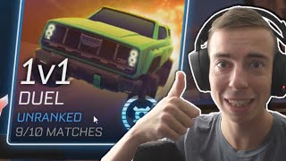 Môj PRVÝ RANK v 1v1! - Rocket League