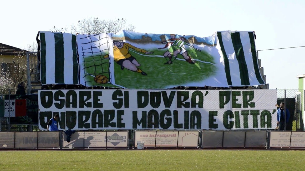 Coreografia Ultras Castelfidardo 21-02-2016