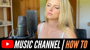 How to start a music channel on youtube // 2025