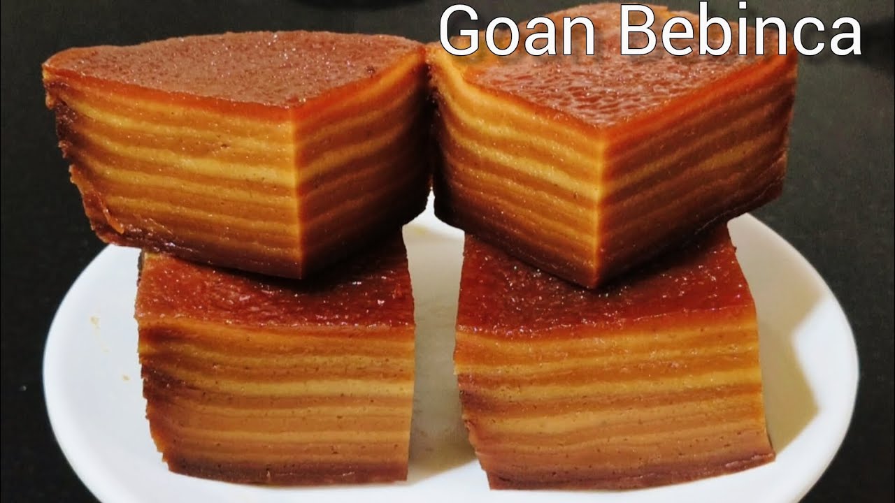 Goan Bebinca | Layered Coconut Milk Dessert | How To Make Goan Bebinca Goan Bebik Recipe 