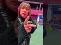 会見の裏側　今日は頑張ろう！