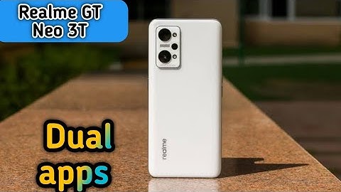 How To Create Dual Apps In Realme Gt Neo 3T, Clone Apps Setting