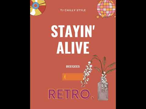 STAYIN' ALIVE - BEEGEES 🎧🎶 [remix] #beegees #vintageplaylist #retro #oldiesmusic #best50s60s