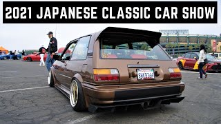 2021 Japanese Classic Car Show! RARE and Super CLEAN Classics! Part 1