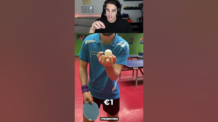$1 Vs $300 Ping Pong Paddle
