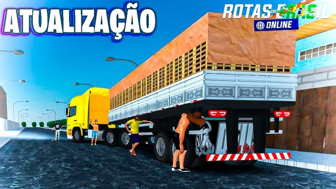 SAIU! NOVO JOGO DE CAMINHÕES BRASILEIROS MULTIPLAYER - ROTAS DO BRASIL  ONLINE (VERSÃO EXCLUSIVA) 