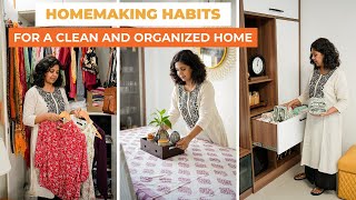 9 Smart Homemaking Habits for a Clean and Organized Home