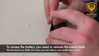 How To Replace your Aston Martin Glass ECU Key Battery (Tutorial)