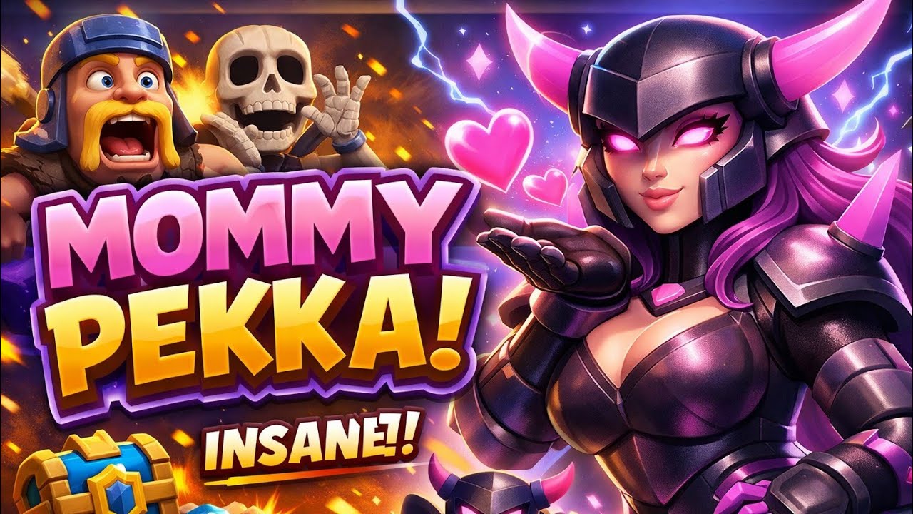 MOMMY PEKKA DOMINATES 🔥 | Clash Royale Live