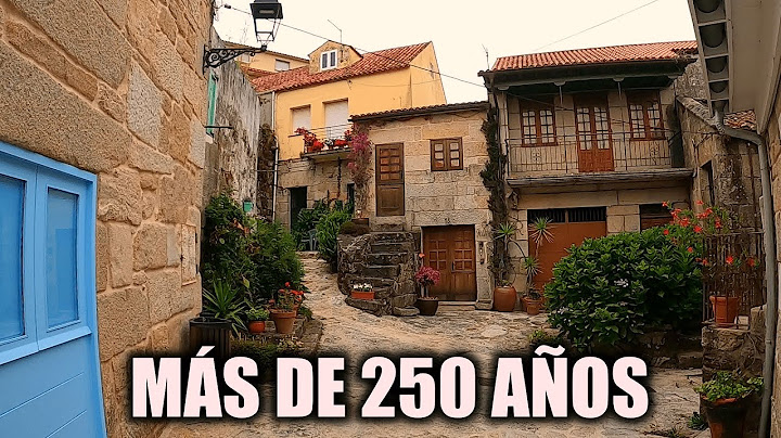 EXPLORANDO PUEBLO donde HAY CASAS de más de 250 AÑOS.