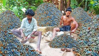 ഇരുപത്തഞ്ചു കുട്ട കൈകൊണ്ട് 🙄stone breaking primitive technology🙄G J MOWGLI🤔part 5