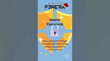 2024 Cybersecurity Advent Calendar - Day 1 - Master Passwords