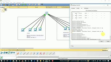 L3 Switch Vlan and Dhcp Configuration