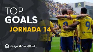 Todos los goles de la Jornada 14 de LaLiga SmartBank 2019\/2020