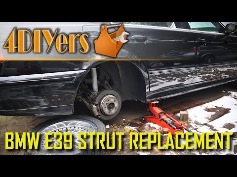 DIY: BMW E39 Rear Strut Removal and Replacement