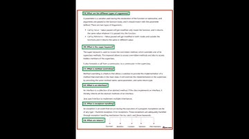 Top 50 Oops Interview Questions || Java || SoftwareTestingbyCK