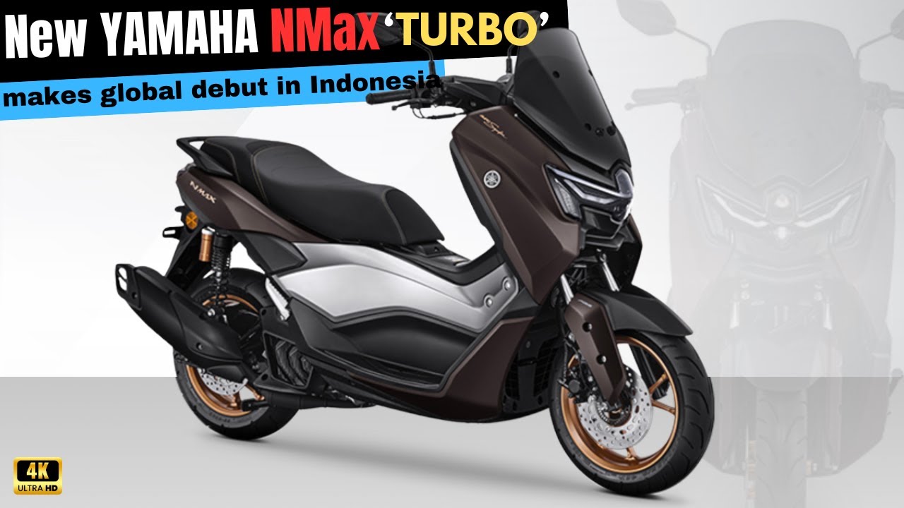 New Yamaha NMax Turbo : makes global debut in Indonesia - YouTube