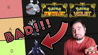 RANKING EVERY NEW POKEMON IN POKEMON SCARLET IN VIOLET (trigger warning...)