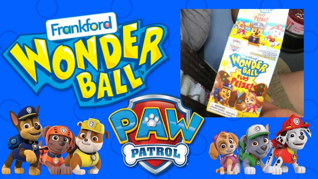 Paw Patrol Wonderball YouTube