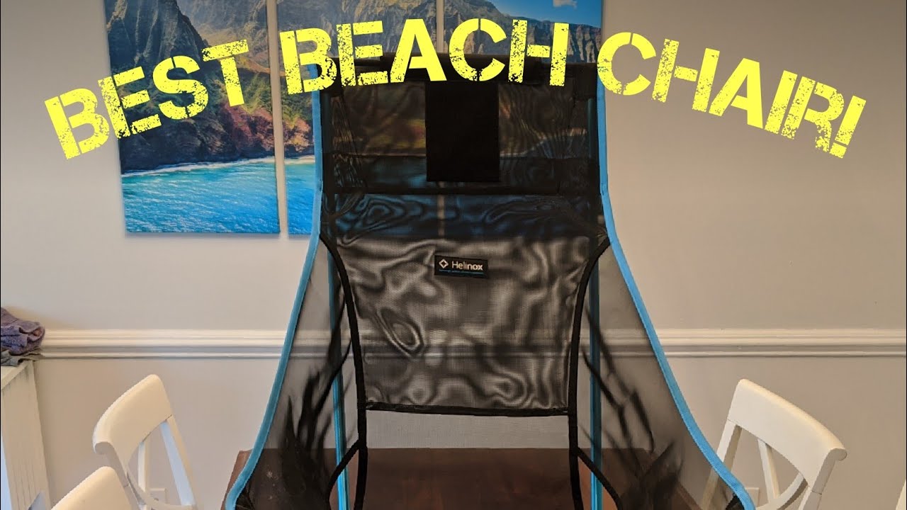 Beach Chair Helinox Adult chair review - YouTube