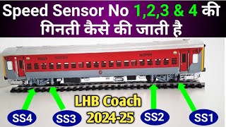 Axle & Speed Sensor Counting System In Lhb Coaches