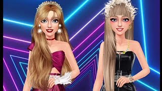 Fashion show game night party makeup and dressup | Play on Barbie Games screenshot 4