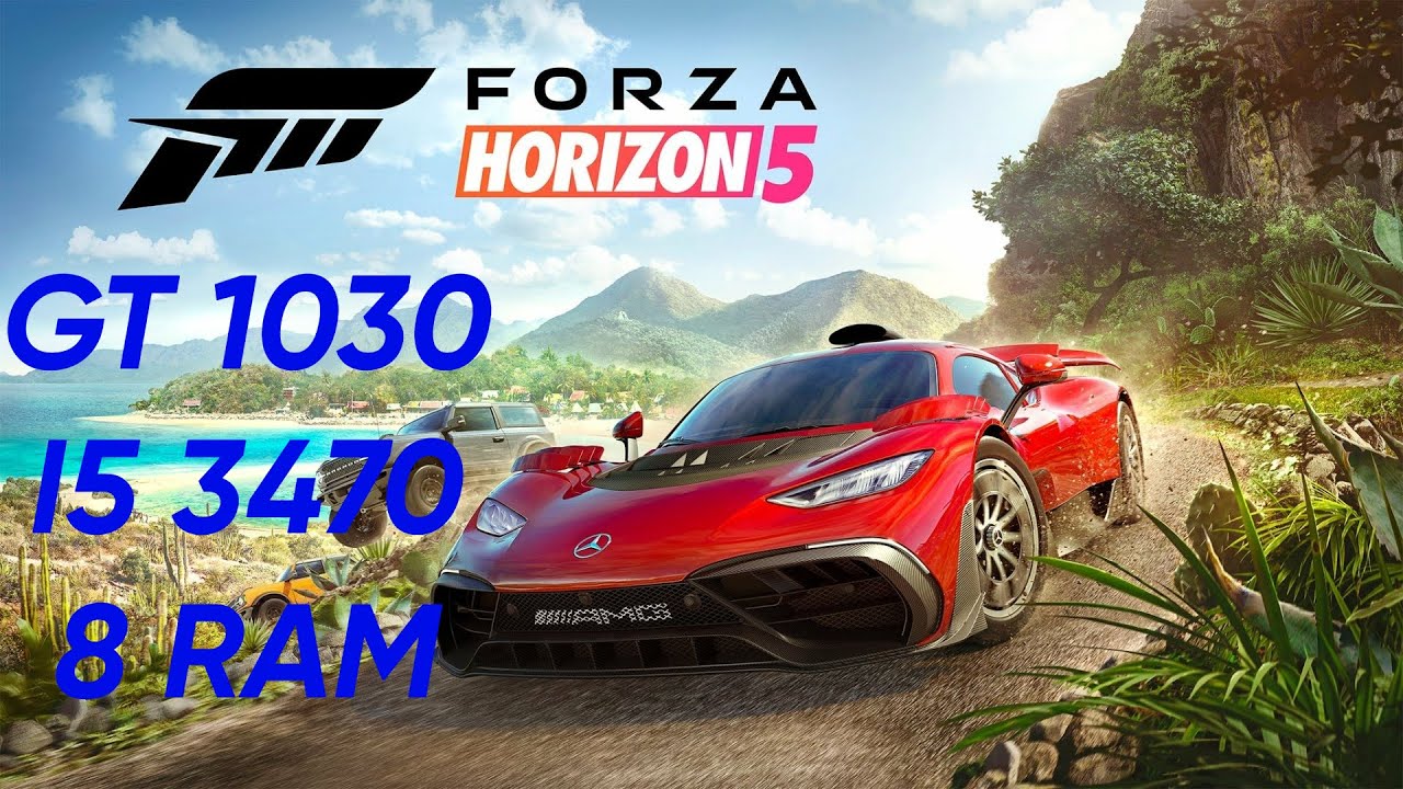 Forza Horizon 5 on GT 1030 Best Settings (2025)