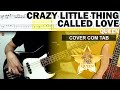 COVER & TAB: Crazy Little Thing Called Love (Bass Cover with Tabs)