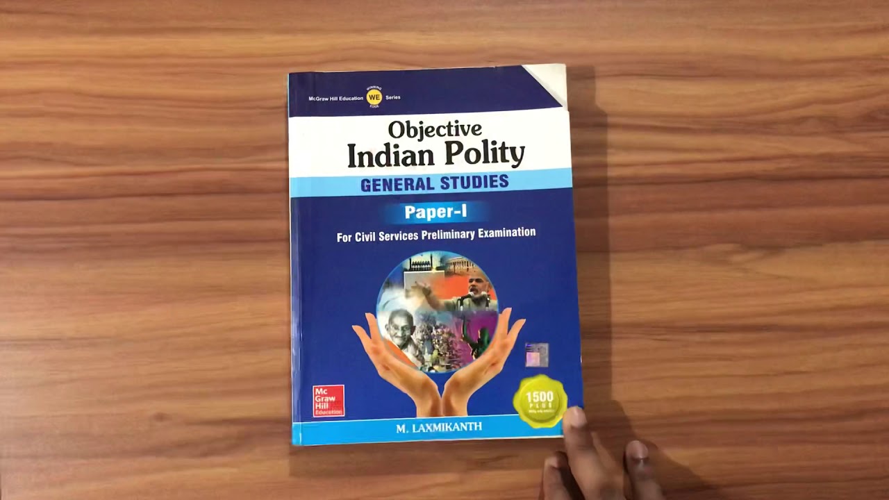🔥Review Objective Indian Polity by Laxmikanth (Best MCQ Book for polity ...
