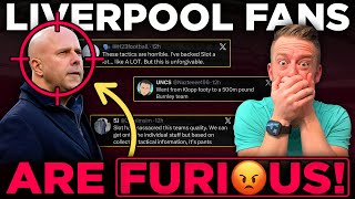 ABSOLUTELY SEETHING! Liverpool Fans React to Arne Slot Concerns