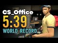 [WORLD RECORD] cs_office in 5:39 (L4D2 Solo Speedrun)
