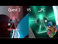 Oculus Quest 2 VS PC Graphics Comparison | Beat Saber