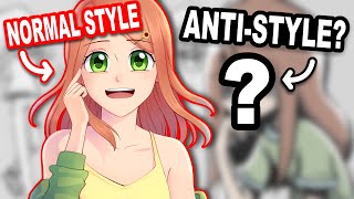 Finding my ANTISTYLE!  | Opposite Art Style Challenge! | Ugee U1200