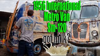 Satisfying transformation. 1956 International Metro Van SM120. Original Milk truck, Barn find. by Iron City Garage 7,332 views 7 months ago 12 minutes, 38 seconds