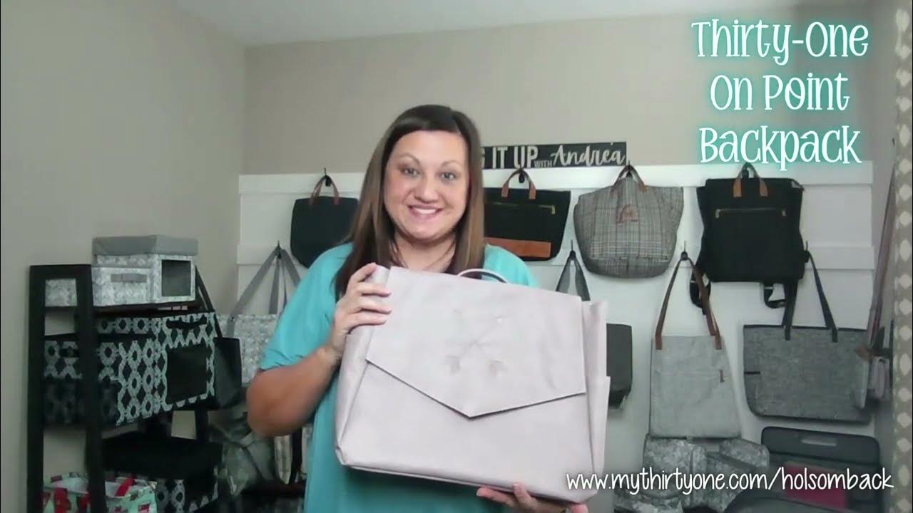 Square Utility Tote from Thirty-One with Andrea Carver 