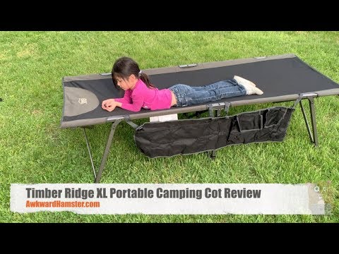 timber ridge folding cot