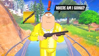 I Put Peter Griffin BOSS On The Train In Fortnite