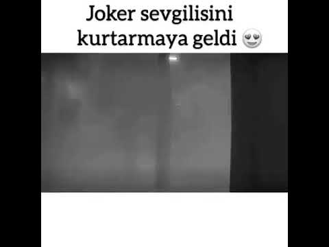 Joker sevgilisini kurtarmaya geldi 😍