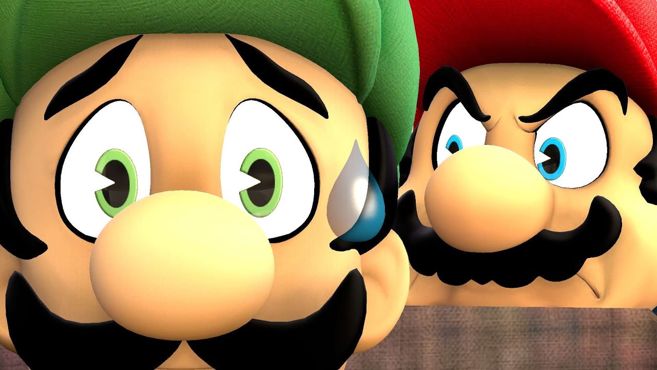 Luigi go to the bathroom (Source Filmmaker animation) YouTube