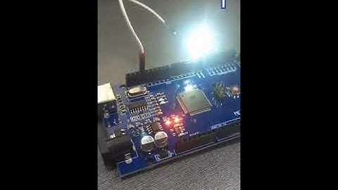 Blinking an LED with Arduino Mega 2560