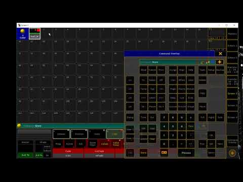 GrandMA2 Make Groups & Store Colors 3 MINUTES