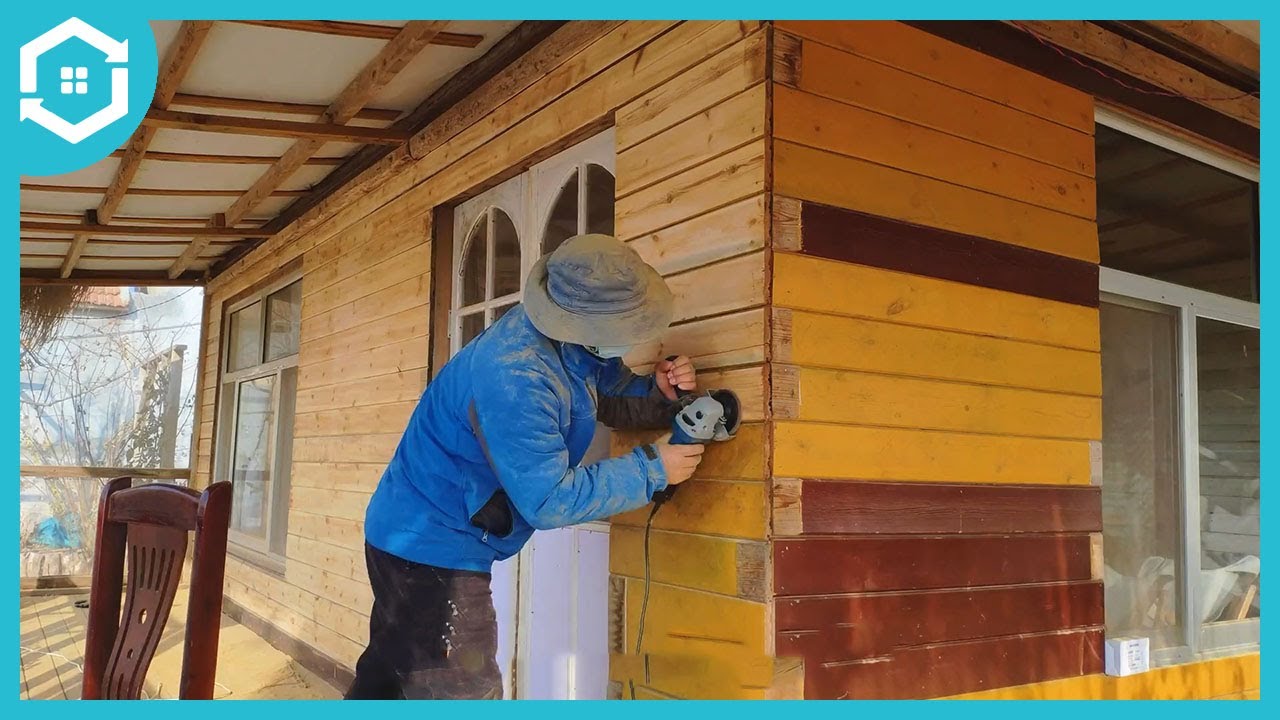 Carpenter renovating old house for 1000 USD | with the help of his