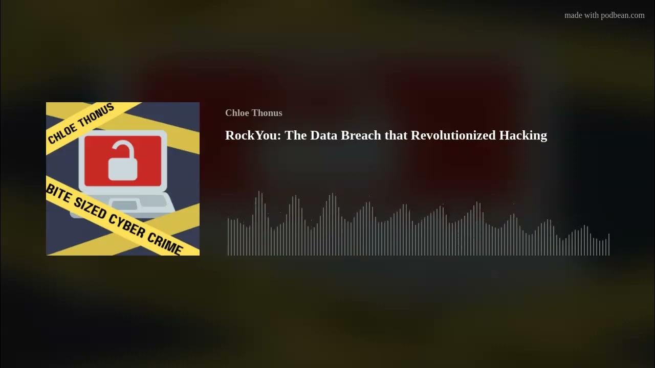 RockYou The Data Breach that Revolutionized Hacking YouTube