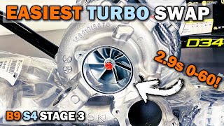 TTE710/810 Turbo DIY Install | Audi S4 B9 Stage 3 |  Hybrid Turbo Upgrade