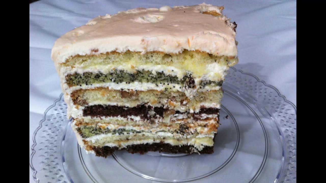 Очень вкусный Торт "Дамский каприз" - YouTube