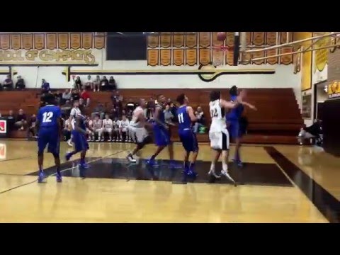 Nice pass by Anthony to Estabroook for the layup