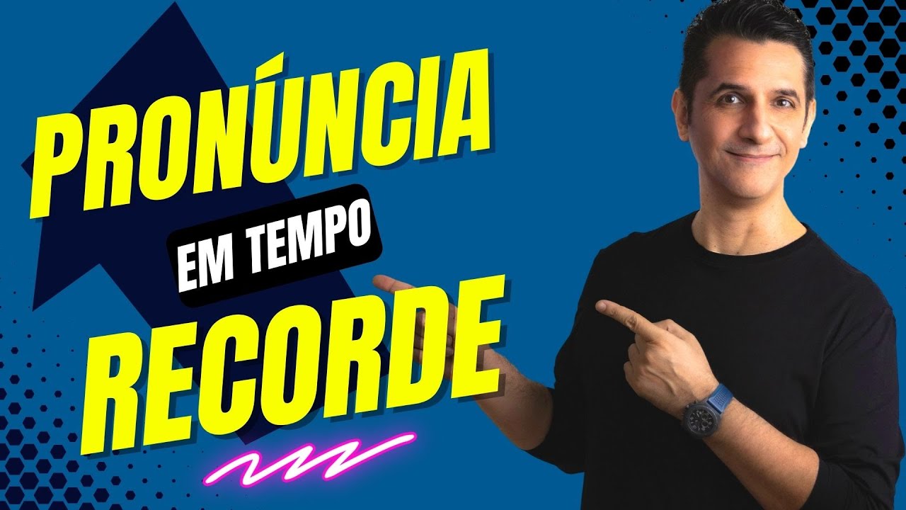 Melhore a Pronuncia do INGLÊS em Tempo Recorde! YouTube